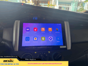 Toyota Innova 2017 gắn màn hình Zestech E360 Thanh Bình Auto