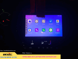 Honda Brio 2019 lên màn hình Zestech E360 Thanh Bình Auto