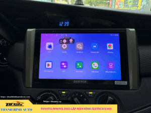 Toyota Innova 2023 lên màn hình Zestech E360 Thanh Bình Auto