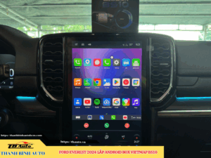 Ford Everest 2024 gắn Android Box Vietmap BS10 Thanh Bình Auto