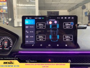 Honda Civic lắp màn hình Zestech ZX10+ Bản Giới Hạn Cam 360 9 Honda Civic lắp màn hình Zestech ZX10+ Bản Giới Hạn Cam 360 Thanh Bình Auto