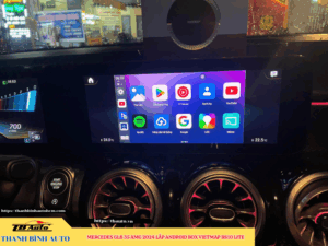Mercedes GLB 35 AMG gắn Android Box Vietmap BS10 Lite Thanh Bình Auto