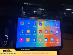 Mitsubishi Xpander 2019 gắn màn hình Oled 13inch 1 Mitsubishi Xpander 2019 gắn màn hình Oled 13inch Thanh Bình Auto