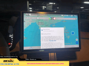 Mitsubishi Xpander 2019 gắn màn hình Oled 13inch 3 Mitsubishi Xpander 2019 gắn màn hình Oled 13inch Thanh Bình Auto