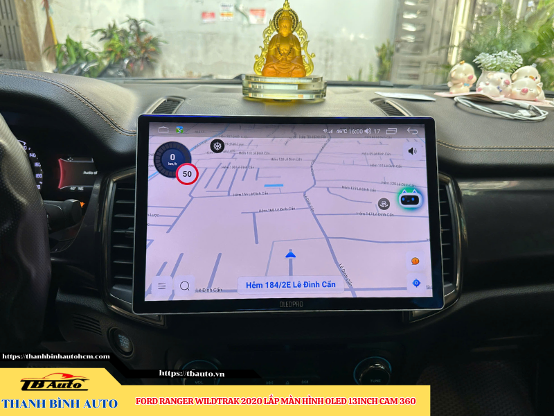 Ford Ranger Wildtrak 2020 gắn màn hình Oled 13in Cam 360 9 Ford Ranger Wildtrak 2020 lên màn hình Oled 13in Cam 360 Thanh Bình Auto