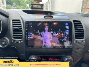 Kia K3 2014 lên màn hình Oled X4S Cam 360 Thanh Bình Auto
