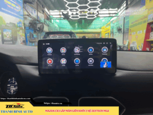 Mazda CX5 lên màn hình liền khối 2 hệ Zestech MLK Thanh Bình Auto