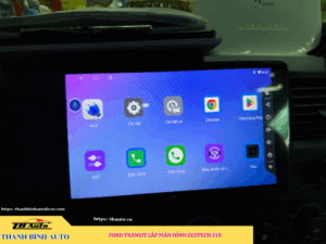 Ford Transit lên màn hình Zestech Z18 2 Ford Transit lên màn hình Zestech Z18 Thanh Bình Auto