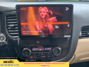 Mitsubishi Outlander 2017 gắn màn hình Zestech Z18 + Combo Cam 3 Mitsubishi Outlander 2017 gắn màn hình Zestech Z18 + Combo Cam Thanh Bình Auto