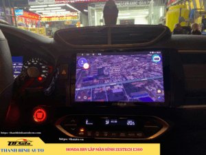 Honda BRV lên màn hình Zestech E360 3 Honda BRV lắp màn hình Zestech E360 Thanh Bình Auto