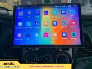 Toyota Innova lắp màn hình Oled 13inch 2 Toyota Innova lắp màn hình Oled 13inch Thanh Bình Auto