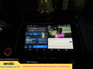 Honda CRV 2020 lên màn hình Zestech ZT 2K 360 Bản Base Thanh Bình Auto