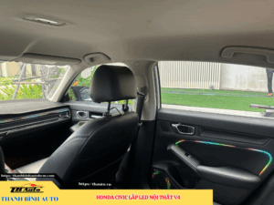Honda Civic gắn Led nội thất V4 Thanh Bình Auto