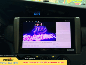 Toyota Innova 2023 lên màn hình Zestech E360 Thanh Bình Auto