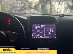 Toyota Wigo gắn màn hình Zestech E360 4 Toyota Wigo gắn màn hình Zestech E360 TB Auto