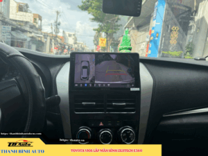 Toyota Vios gắn màn hình Zestech E360 7 Toyota Vios gắn màn hình Zestech E360 Thanh Bình Auto