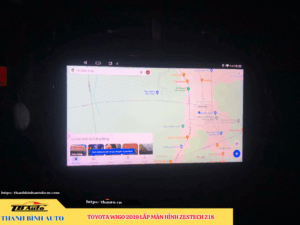 Toyota Wigo 2019 lên màn hình Zestech Z18 Thanh Bình Auto