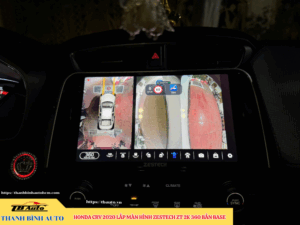 Honda CRV 2020 lên màn hình Zestech ZT 2K 360 Bản Base Thanh Bình Auto