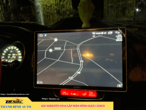 Kia Sorento 2018 gắn màn hình Oled 13inch 4 Kia Sorento 2018 gắn màn hình Oled 13inch Thanh Bình Auto