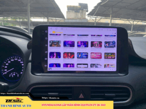 Hyundai Kona gắn màn hình Zestech ZT 2K 360 3 Hyundai Kona gắn màn hình Zestech ZT 2K 360 Thanh Bình Auto
