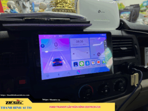 Ford Transit lên màn hình Zestech Z18 1 Ford Transit lên màn hình Zestech Z18 Thanh Bình Auto