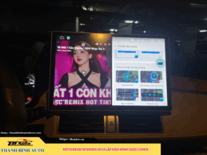 Mitsubishi Xpander 2019 gắn màn hình Oled 13inch 4 Mitsubishi Xpander 2019 gắn màn hình Oled 13inch Thanh Bình Auto