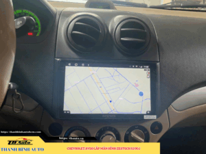 Chevrolet Aveo gắn màn hình Zestech S100J 5 Chevrolet Aveo gắn màn hình Zestech S100J Thanh Bình Auto