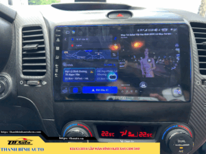 Kia K3 2014 lên màn hình Oled X4S Cam 360 Thanh Bình Auto