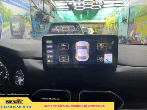 Mazda CX5 lên màn hình liền khối 2 hệ Zestech MLK Thanh Bình Auto