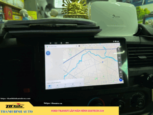 Ford Transit lên màn hình Zestech Z18 4 Ford Transit lên màn hình Zestech Z18 Thanh Bình Auto