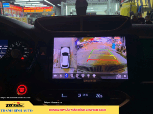 Honda BRV lên màn hình Zestech E360 4 Honda BRV lắp màn hình Zestech E360 Thanh Bình Auto