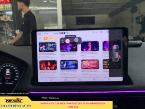 Honda Civic lắp màn hình Zestech ZX10+ Bản Giới Hạn Cam 360 4 Honda Civic lắp màn hình Zestech ZX10+ Bản Giới Hạn Cam 360 Thanh Bình Auto