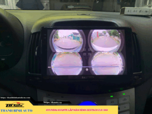 Hyundai Avante lên màn hình Zestech Z18 360 Thanh Bình Auto