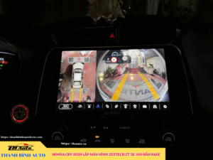 Honda CRV 2020 lên màn hình Zestech ZT 2K 360 Bản Base Thanh Bình Auto