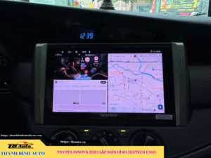Toyota Innova 2023 lên màn hình Zestech E360 Thanh Bình Auto