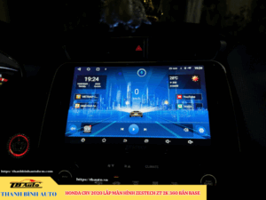 Honda CRV 2020 lên màn hình Zestech ZT 2K 360 Bản Base Thanh Bình Auto