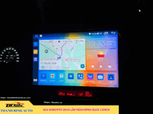 Kia Sorento 2018 gắn màn hình Oled 13inch 1 Kia Sorento 2018 gắn màn hình Oled 13inch Thanh Bình Auto