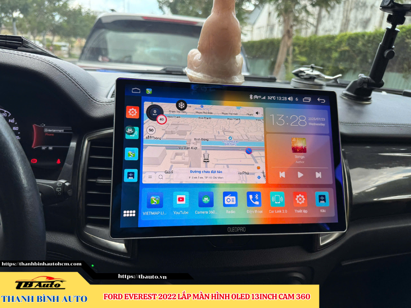 Ford Everest 2022 lên màn hình Oled 13inch Cam 360 7 Ford Everest 2022 lên màn hình Oled 13inch Cam 360 Thanh Bình Auto