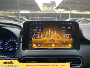 Hyundai Kona gắn màn hình Zestech ZT 2K 360 1 Hyundai Kona gắn màn hình Zestech ZT 2K 360 Thanh Bình Auto
