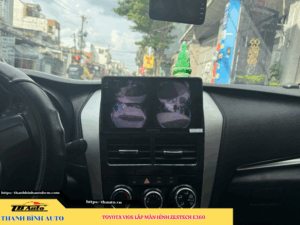 Toyota Vios gắn màn hình Zestech E360 4 Toyota Vios gắn màn hình Zestech E360 Thanh Bình Auto