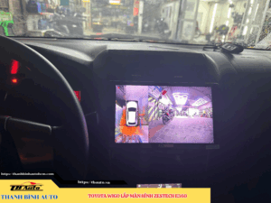 Toyota Wigo gắn màn hình Zestech E360 7 Toyota Wigo gắn màn hình Zestech E360 TB Auto