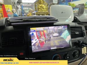 Ford Transit lên màn hình Zestech Z18 5 Ford Transit lên màn hình Zestech Z18 Thanh Bình Auto