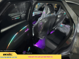 VinFast VF6 lắp Led nội thất V4 Thanh Bình Auto