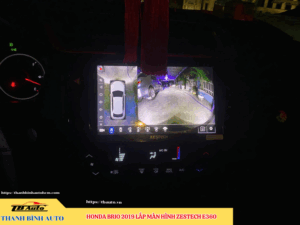 Honda Brio 2019 lên màn hình Zestech E360 Thanh Bình Auto