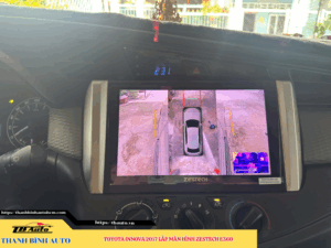 Toyota Innova 2017 gắn màn hình Zestech E360 Thanh Bình Auto