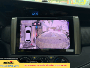 Toyota Innova 2023 lên màn hình Zestech E360 Thanh Bình Auto