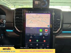 Ford Everest 2024 gắn Android Box Vietmap BS10 Thanh Bình Auto