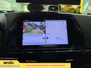 Mazda CX-5 lên màn hình Oled X4 + Camera hành trình Thanh Bình Auto