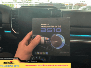 Ford Everest 2024 gắn Android Box Vietmap BS10 Thanh Bình Auto