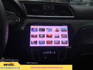 Suzuki Ciaz lên màn hình Zestech Z18 5 Suzuki Ciaz lên màn hình Zestech Z18 Thanh Bình Auto